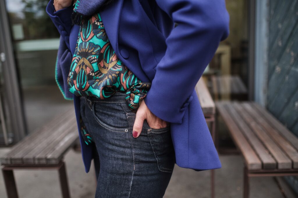 Jeans Schlaghose 